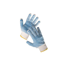  QUAIL kötött kesztyű teljes pöttyös - 8 védőkesztyű