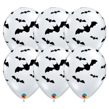Qualatex Gumi Lufi - Csomag- Halloween - Denevér - 6 db, 28 cm ajándéktárgy