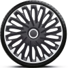 Quantum 16"-os Quantum Pro Silver-Black dísztárcsa garnitúra (4darab)