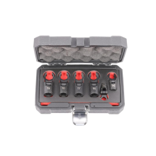 QUATROS Csuklós üzemanyagcső kulcs készlet 3/8″ 12-19mm autójavító eszköz