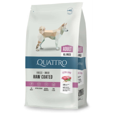 Quattro Quattro Adult Lamb Raw Coated 12kg kutyaeledel