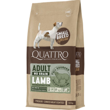 Quattro Small Adult No Grain Lamb (2 x 7 kg) 14kg kutyaeledel