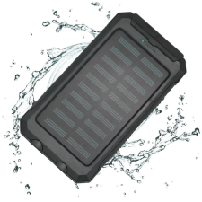 Quazar Q-Solar Cell napelemes 10000 mAh power bank LED lámpával power bank