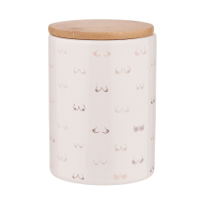 QUEEN IT tárolódoboz bambusz tetővel, 'Boops' 700ml bútor