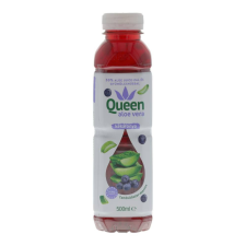  QUEEN ÜDÍTŐITAL ALOE V. ÁFONYA 500ML DRS üdítő, ásványviz, gyümölcslé