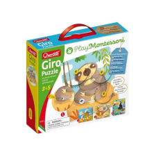 Quercetti : Montessori Giro 4db-os állatos puzzle szett puzzle, kirakós