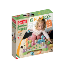 Quercetti : Play Eco Jumbo Peggy Evo 41db-os szett kreatív és készségfejlesztő