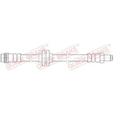 Quick Brake fékcső 32.126 autóalkatrész