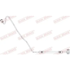 Quick Brake fékcső 96.020X autóalkatrész