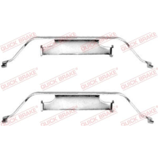 Quick Brake tartozékkészlet, tárcsafékbetét QUICK BRAKE 109-1096 autóalkatrész