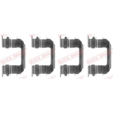 Quick Brake tartozékkészlet, tárcsafékbetét QUICK BRAKE 109-1287 autóalkatrész