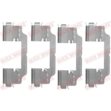 Quick Brake tartozékkészlet, tárcsafékbetét QUICK BRAKE 109-1716 autóalkatrész