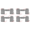 Quick Brake tartozékkészlet, tárcsafékbetét QUICK BRAKE 109-1726