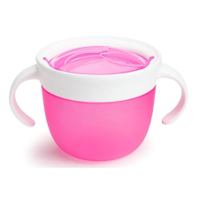 QuidoBergmann Munchkin Snack bögre, rózsaszín babaétkészlet