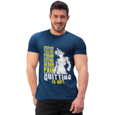 Quitting Is Not Acceptable - Super Saiyan - GYM Férfi Póló férfi póló