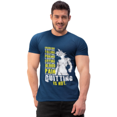  Quitting Is Not Acceptable - Super Saiyan - GYM Férfi Póló