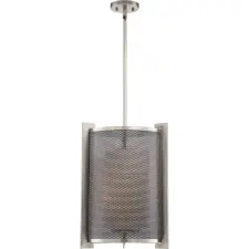 QUOIZEL modern függeszték metropolis ősi nikkel fekete elsqzs-mtp5203an világítás
