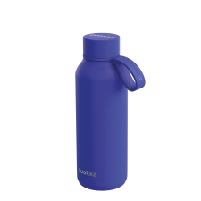 QUOKKA Hőtartó fémkulacs pánttal SOLID - Dusk Blue 510ml - Quokka jóga felszerelés