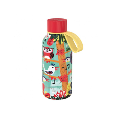 Quokka Kids Solid, Rozsdamentes acél palack / termosz Grove Birds hurokkal, 330ml, 40149 kulacs, kulacstartó