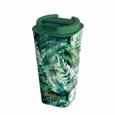  Quokka Vaso Cafe Doble Pared - Duplafalú műanyag bögre 450 ml Jungle (40225) bögrék, csészék