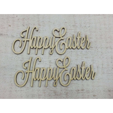 &quot;Happy Easter&quot; felirat 15cm 2db/csomag dekorációs kellék