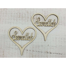  "Szeretlek" felirat szívben 2db/csomag dekorációs kellék