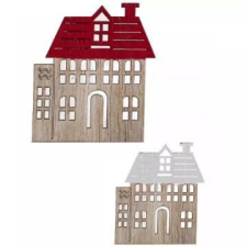 Qx Faházikó karácsonyfa dísz, 12 db-os, 3 x 4,5 cm party kellék