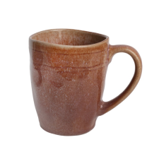 QX-IMPEX KFT IRIS kerámia bögre barna 380ml (171174) bögrék, csészék