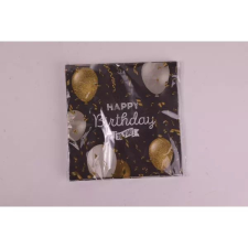 Qx Lufi mintás születésnapi szalvéta - 20 db-os party kellék