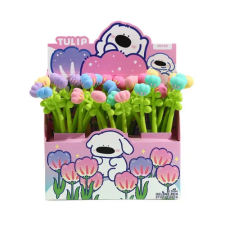 Qx Zseléstoll tulipán szilikon többféle toll