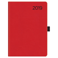  R018 Rainbow A5 heti naptár - Piros határidőnapló