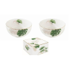 R2S .1286EXOT Porcelán tálkaszett 2 db-os, 12cm, 250ml, dobozban, Exotique