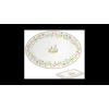  R2S.1316EAST Porcelán ováltálca 35x23,5cm, dobozban, Happy Easter