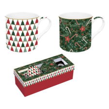  R2S.178FACH Porcelán bögreszett 2db-os, 300ml, dobozban, Atmosphere, Fancy Christmas bögrék, csészék