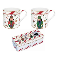 R2S.178NTWI Porcelán bögreszett 2db-os, 300ml, dobozban, Nutcracker Twist bögrék, csészék