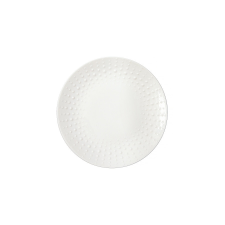  R2S.2763DROW Porcelán desszerttányér 16cm,Drops White tányér és evőeszköz