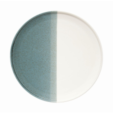  R2S.2862DGRE Porcelán desszerttányér 21cm, Double green tányér és evőeszköz