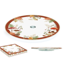  R2S.441AUBR Forgó üvegtál 32cm,dobozban, Autumn Breeze konyhai eszköz