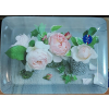 R2S Easy Life műa.tálca, Composition des roses, 31X23 cm, 153109CDE