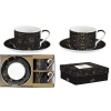 R2S R2S.132CELE Porceláncsésze+alj 240ml, 2 személyes, dobozban, Coffee Mania, Celestial