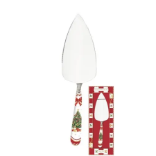 R2S R2S.967CTAL Rozsdamente süteményeslapát porcelánnyéllel, Christmas Tale konyhai eszköz