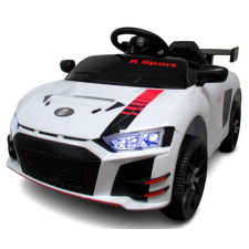 R-Sport Cabrio A1 Elektromos autó távirányítóval - fehér elektromos járgány