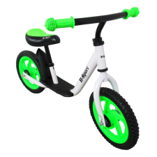 R-Sport Futóbicikli, lábbal hajtható bicikli - fehér-zöld lábbal hajtható járgány