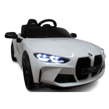 R-Sport M4 - BMW  - elektromos kisautó - fehér elektromos járgány