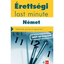 RAABE KLETT Oktatási Tanácsadó Érettségi Last minute - Német nyelvkönyv, szótár