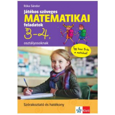 Raabe Klett Oktatási Tanácsadó és Kiadó Játékos szöveges matematikai feladatok 3-4. osztályosoknak gyermek- és ifjúsági könyv