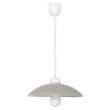 RÁBALUX 1408 Cupola függeszték, D32,5cm, fix függeszték,szürke 230V