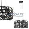 RÁBALUX 2158 Alessandra függeszték E27 3x60W,matt fekete 230V A++ -> E