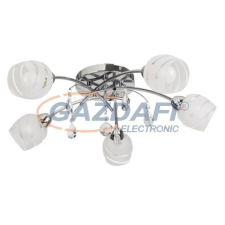 RÁBALUX 2622 Melissa mennyezeti lámpa E14 5x max60W króm 230V világítás