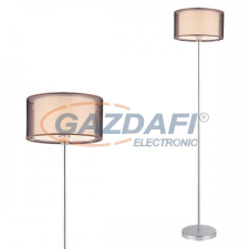 RÁBALUX 2633 Anastasia állólámpa E27 max 60W króm/barna 230V világítás